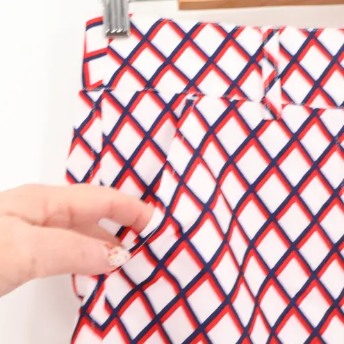 NWT Ashley Golf Shorts Womens Preppy Varsity Coolmax Resort Vacatioln Size 2 Red