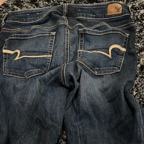 American Eagle  artist crop jeans 8