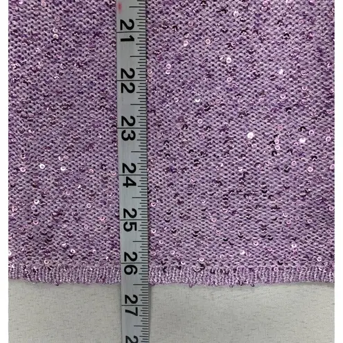 Alfred Dunner Women's Casual Lilac & White Tank & Cardigan