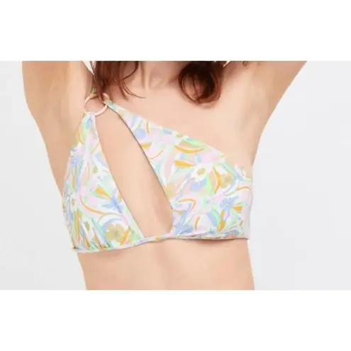 For Love and Lemons Devon Triangle Bikini Top Women's Size Small Pink