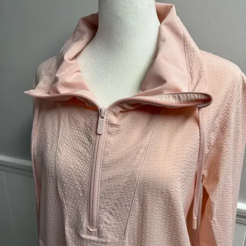 Lululemon  Pack Light Pullover Long Sleeve Hooded Jacket Lightweight Light Pink 6