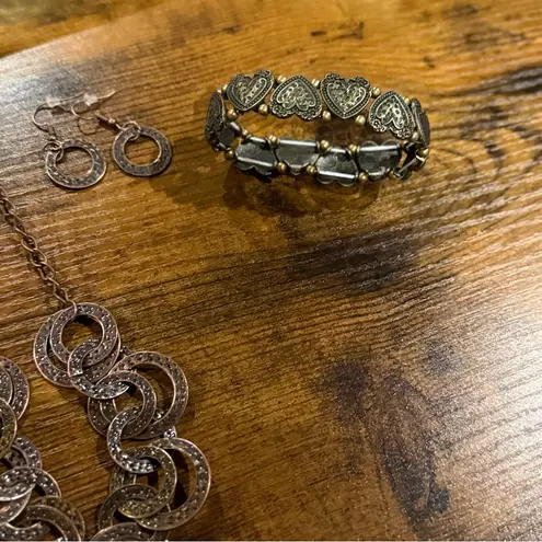 Source Unknown  Bronze Necklace Set - Image 5