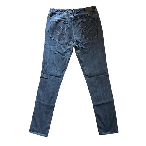 Cotton Express Express Jeans Women Dark Wash Mia Ultra Skinny Mid-Rise Modern Chic Size 8