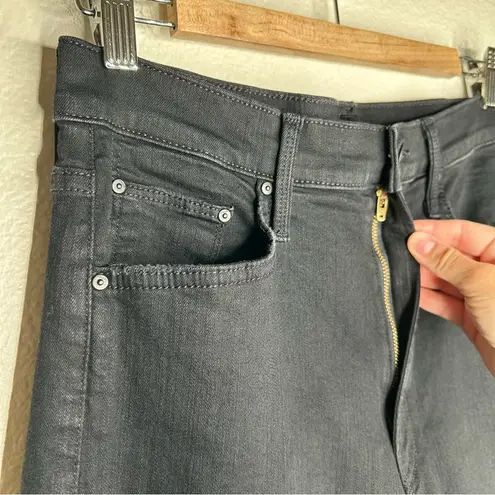 Mother High Waisted Rider Skimp jeans Not Guilty 29 Black