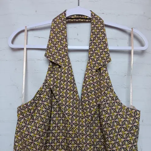 NWOT Free People Louie Blazer Mini Dress Halter Neck Pockets Size LARGE