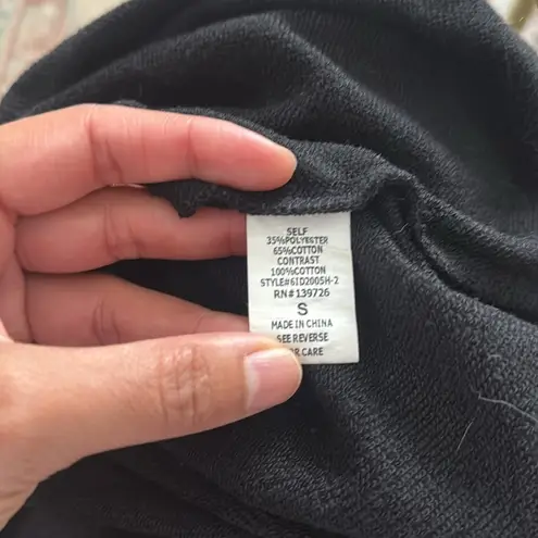 Honey Punch  Black Sleeveless Dress Small Star Print Tank Mini Dress