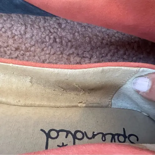 Splendid  Pink and Blue Flats with Color-Block Design 8.5 Suede Leather - Image 5