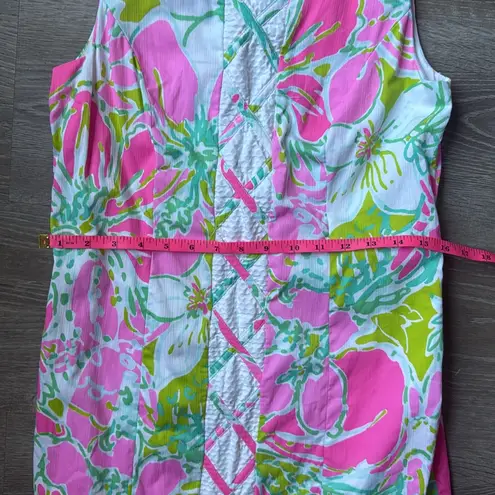 Lilly Pulitzer  Don't Give A Cluck Cathy Shift Dress Size 2