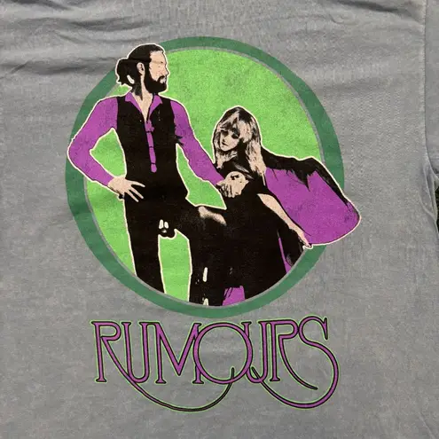 Fleetwood Mac Rumours blue T-Shirt Size Large