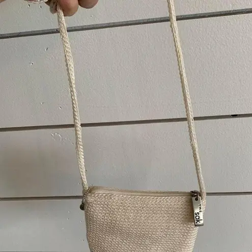 The Sak Cream Mini Purse