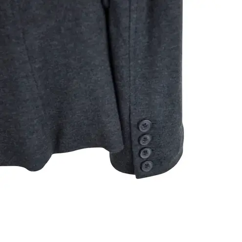 Talula Aritzia Womens Grey Pima Cotton Blazer Jacket Sz 00