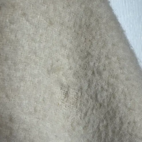 ALLSAINTS Rylee Oversized Wool Midi Dress Coat In Ecru White Sz M