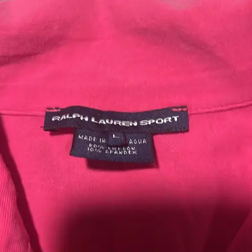 Ralph Lauren  sport sleeveless top. Collar. V neck excellent condition.