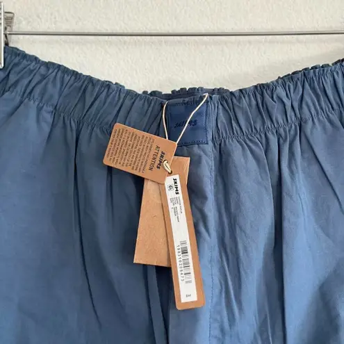 SKIMS Cotton Poplin Boxer in Harbor, Size Small