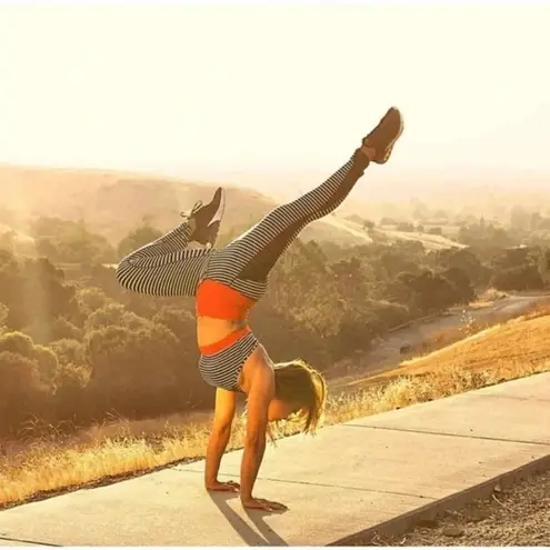 Nautical Stripe Bra Red Band
