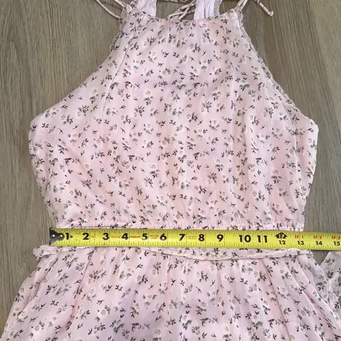 Abercrombie & Fitch  Pink High Neck Floral Sundress - Size Small thumbnail 6
