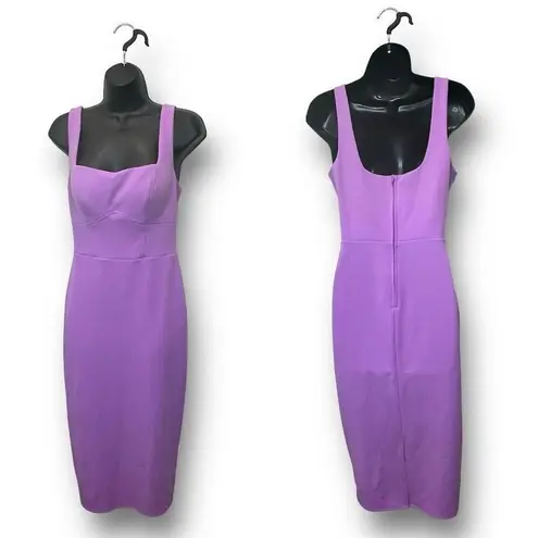 NWOT Premier Amour Women's Sleeveless Dress Sz 6 Dark Lavender Party Cocktail Purple