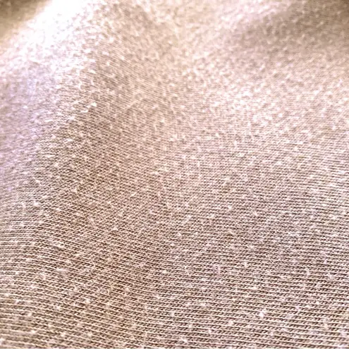 Moral Society Soft Fleece Lounge shorts High Waist Drawstring Shorts Brown Size M