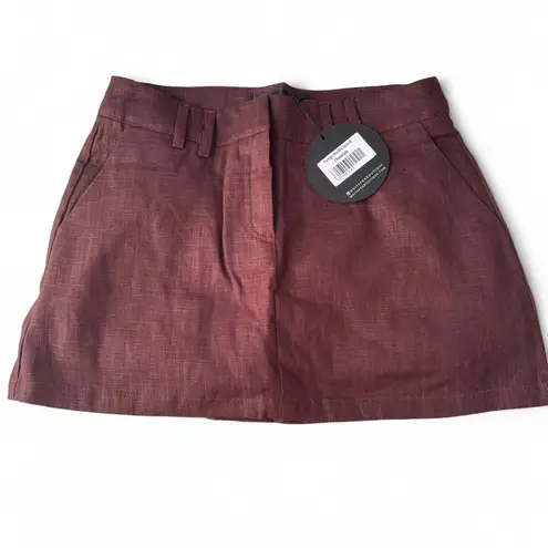 Whitefox The Right One Mini Skort linen Chocolate × 1
XS Brown