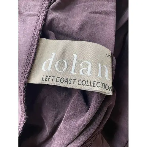 Dolan left coast Purple Asymmetrical Midi Skirt Wrap Contemporary Style S