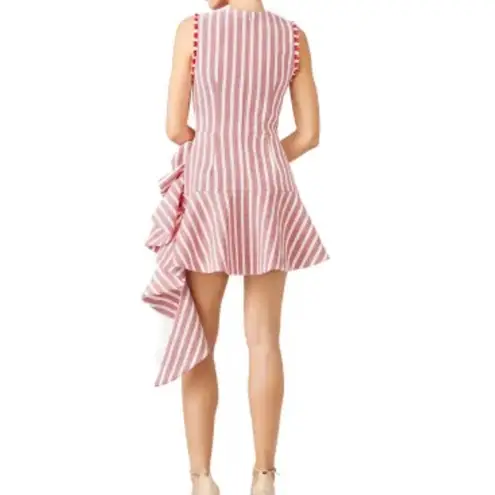 Alexis  x Revolve Cara Dress in Red Cream Stripes- Size Medium