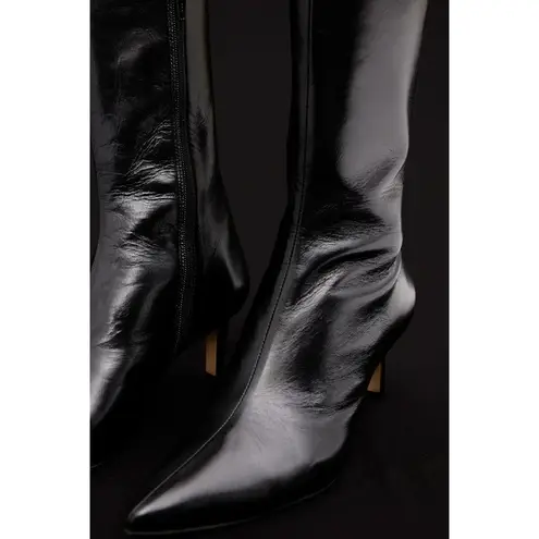 TOVE Aubin Boots in Black Mismatched L 38 R 37 New with Box Womens Leather Size 6