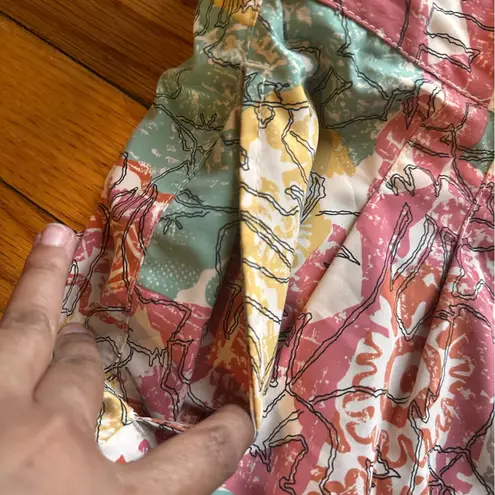 Le Coq Sportif Highwaisted Shorts Green Size L