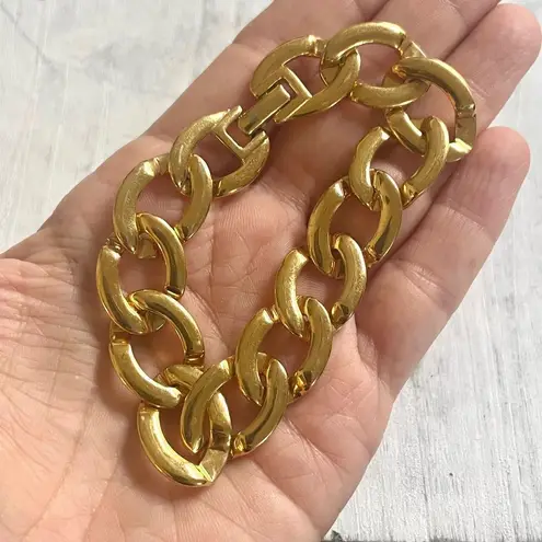 Monet  gold tone link bracelet