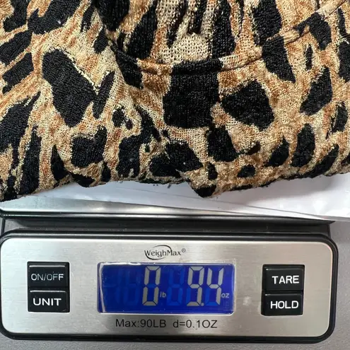 White Stag Animal Print Top Women 4X Casual Stretch Workwear Party Event Evening