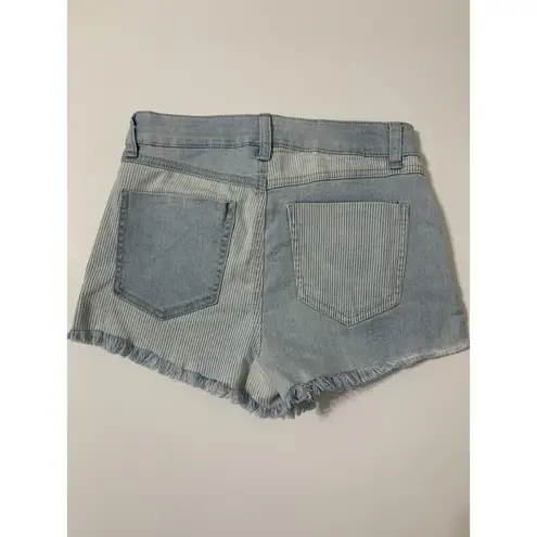 REWASH NWT  The Riley Vintage High Rise Patchwork Denim Shorts Size 5/27 (V20)