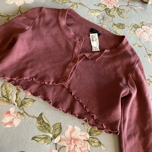 Debut cropped cardigan