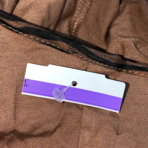 Cami NYC Amira Jungle Print Peplum Silk Top M