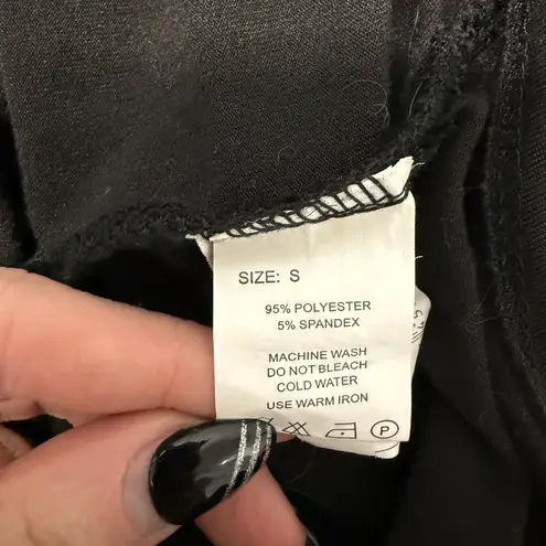 Sofia’s Women’s Black Long Sleeve Bodysuit Size Small