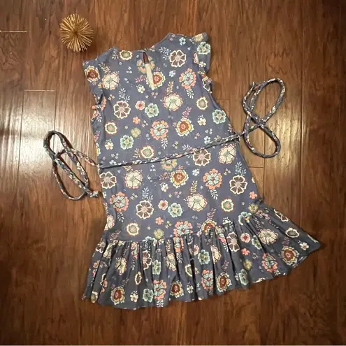 Marine layer NWOT Laney Mini Dress in Marlin Hibiscus Floral Size Medium