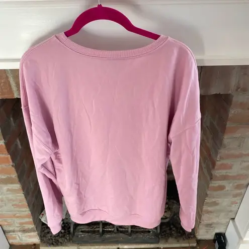 Nine West  Lilac “Thriving” Crew Neck Sweatshirt size Medium Like New