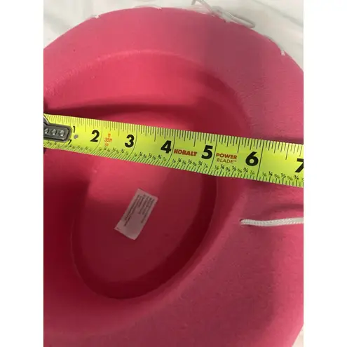Girls Wool Cowboy Hat Size M Woody Style Hot Pink
