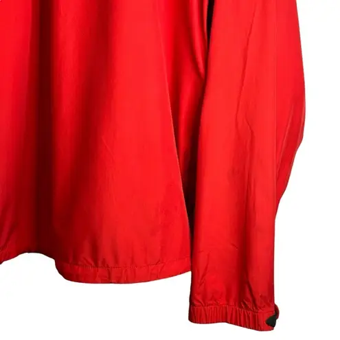 REI Elements Women’s Windbreaker Weatherproof Jacket Size Large Red