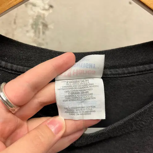 Vintage 90s 1997 Star Wars May The Force Be With Y'all Comedy Parody Tee XL Black