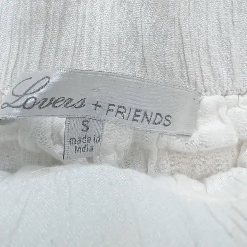 Lovers + Friends  Serene Shorts‎ in White Embroidered Floral size Small