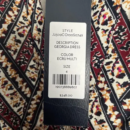 Veronica Beard GEORGIA FLORAL-PRINTED SHIRTDRESS