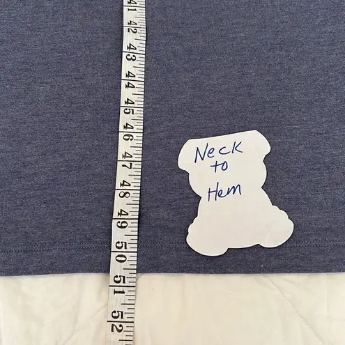 Blue size S sleeveless super soft T