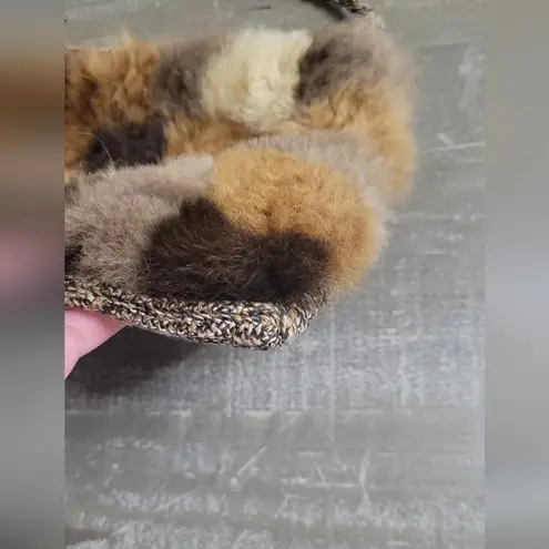 Peruvian Connection Alpaca Fur Crossbody Purse