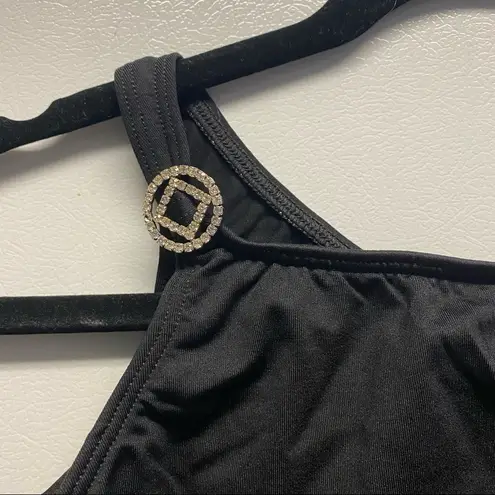 Women’s black leotard by Motionwear size X