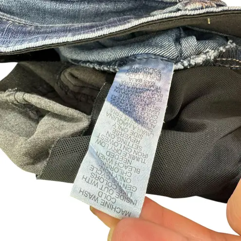 Democracy "Ab"solution Medium Wash Straight Leg High Rise Stretchy Jeans Sz 22W