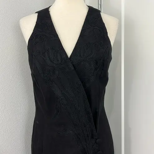 Vintage Marie St. Claire Size 6 Linen V