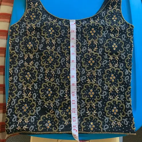 ✨1940’s/1950 VINTAGE Unbranded unique beaded vest
