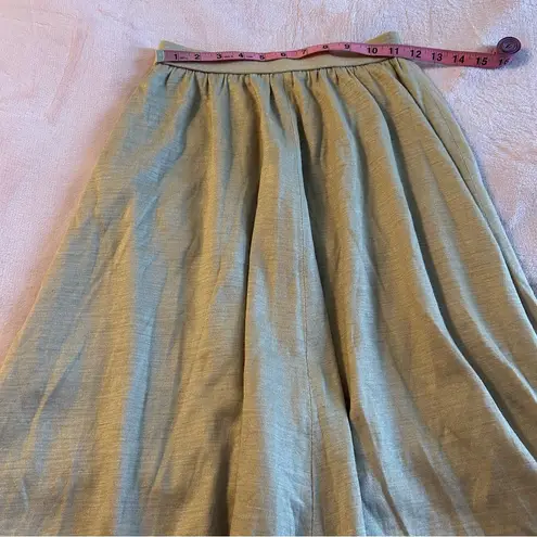 Pierre Cardin vintage beige A-line skirt fully lined size XS (vintage M)