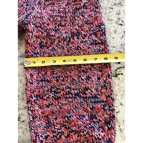 525 America Women's Multicolor Balloon Sleeve Crew Neck Pullover Sweater Large