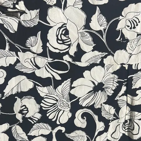 Maeve Anthropologie Zola Black White Dress | 6