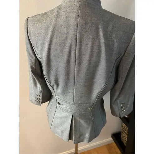 White House | Black Market  gray blazer size 4 stylish fancy for work